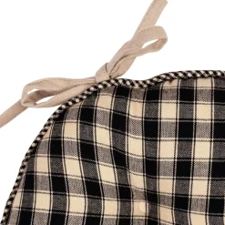 Fabrique de Styles Galettes De Chaise*Galette chaise ronde en coton d40cm - Campagne