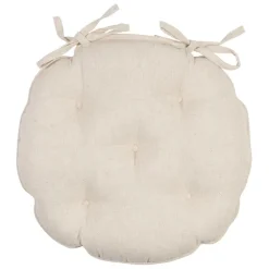 Fabrique de Styles Galettes De Chaise*Galette de chaise ronde en coton d40cm - Lucile