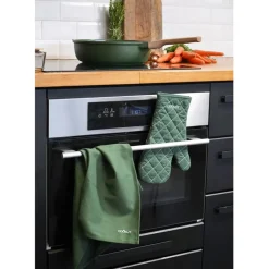 Fabrique de Styles Torchons, Tabliers Et Maniques*Gant et torchon en coton épais - Moka