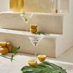 Fabrique de Styles Verres À Eau Et Gobelets*Gobelet ananas en verre 60cl - Colorea