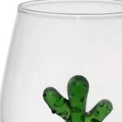 Fabrique de Styles Verres À Eau Et Gobelets*Gobelet cactus en verre 38cl - Colorea