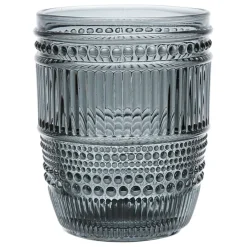 Fabrique de Styles Verres À Eau Et Gobelets*Gobelet en verre fumé 27cl - Strie