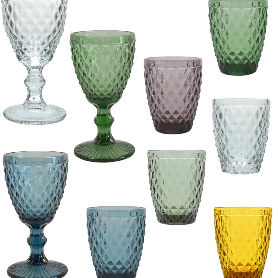 Fabrique de Styles Verres À Eau Et Gobelets*Gobelet en verre 22cl - Diamond