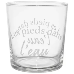 Fabrique de Styles Verres À Eau Et Gobelets*Gobelet pieds dans l'eau en verre 36cl - Bodega