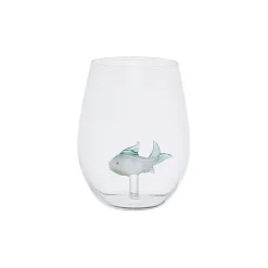 Fabrique de Styles Verres À Eau Et Gobelets*Gobelet poisson en verre borosilicate 50cl - Océan