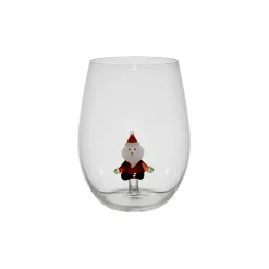 Fabrique de Styles Verres À Eau Et Gobelets*Gobelet santa en verre borosilicate 50cl - Noel