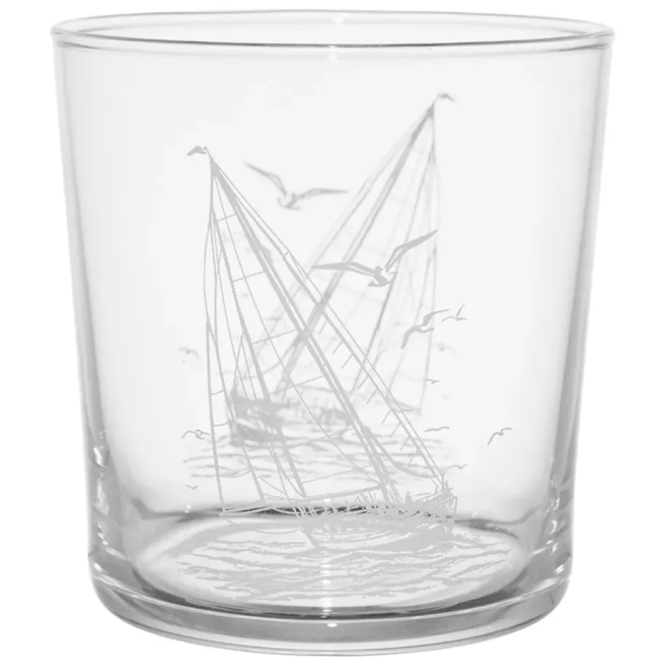 Fabrique de Styles Verres À Eau Et Gobelets*Gobelet voilier en verre 36cl - Bodega