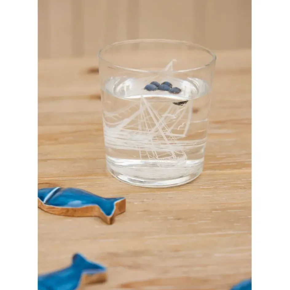 Fabrique de Styles Verres À Eau Et Gobelets*Gobelet voilier en verre 36cl - Bodega