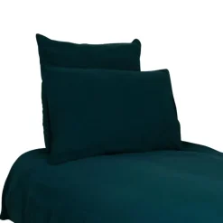 Fabrique de Styles Housses De Couette*Housse de couette dili de prusse 260x240cm en voile de coton lavé