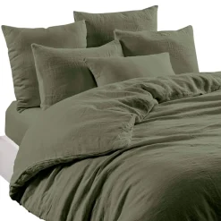 Fabrique de Styles Housses De Couette*Housse de couette en lin et coton 240x220cm - Limy