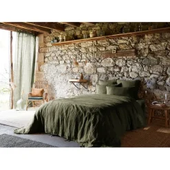 Fabrique de Styles Housses De Couette*Housse de couette en lin lavé 240x220cm - Soline