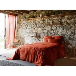 Fabrique de Styles Housses De Couette*Housse de couette en lin lavé 260x240cm - Soline