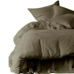 Fabrique de Styles Housses De Couette*Housse de couette en voile de coton 260x240cm - Dili