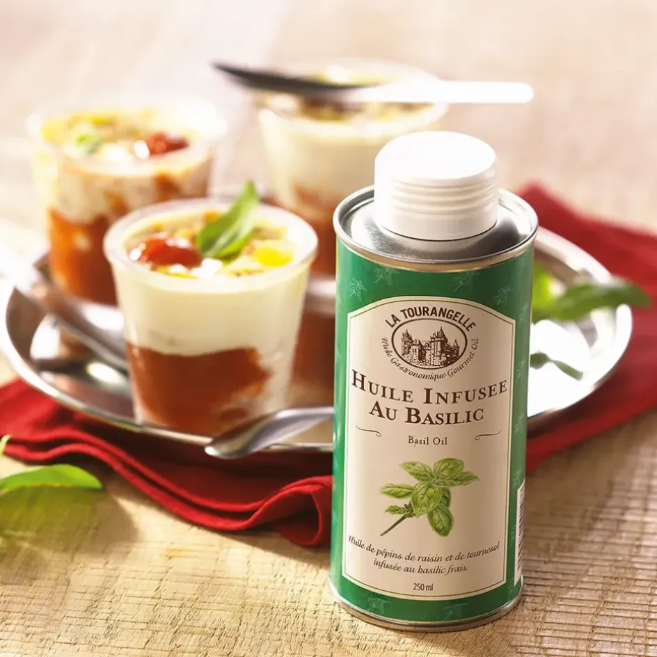 Fabrique de Styles Huiles Et Vinaigres*Huile infusée au basilic 250ml