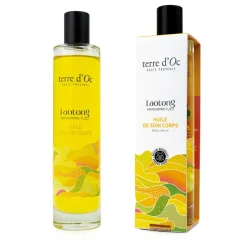 Fabrique de Styles Soins Du Corps*Huile soins bio parfumee mandarine-yuzu laotong 100ml