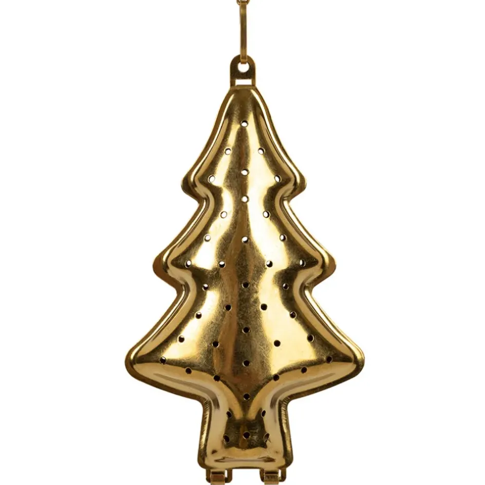 Fabrique de Styles Accessoires Thé Et Café*Infuseur avec chaine en inox - Sapin