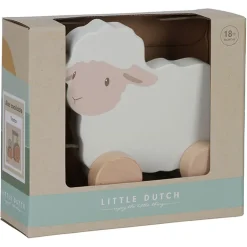 Enfant Fabrique de Styles Jouets*Jouet à tirer mouton en bois - Little Farm