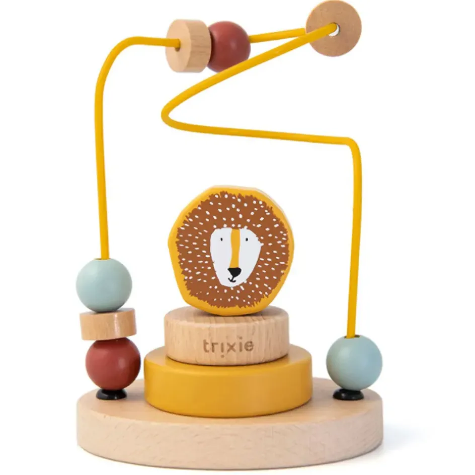 Enfant Fabrique de Styles Jouets*Jouet labyrinthe de perles en bois - mr. lion