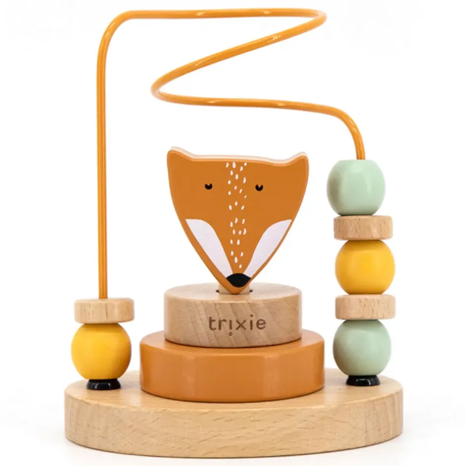 Enfant Fabrique de Styles Jouets*Jouet labyrinthe de perles en bois - mr. renard