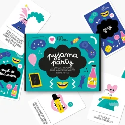 Fabrique de Styles Jeux*Kit de discussions pyjama party