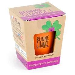 Fabrique de Styles Prêt À Pousser*Kit message bonne chance - trèfle à 4 feuilles