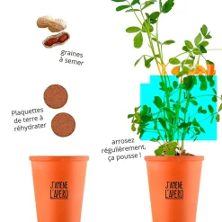 Fabrique de Styles Prêt À Pousser*Kit message j'amène l'apéro - cacahuètes