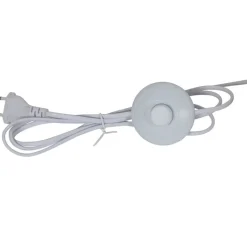 Fabrique de Styles Lampadaires*Lampadaire en céramique et lin et écru h103cm - Paese