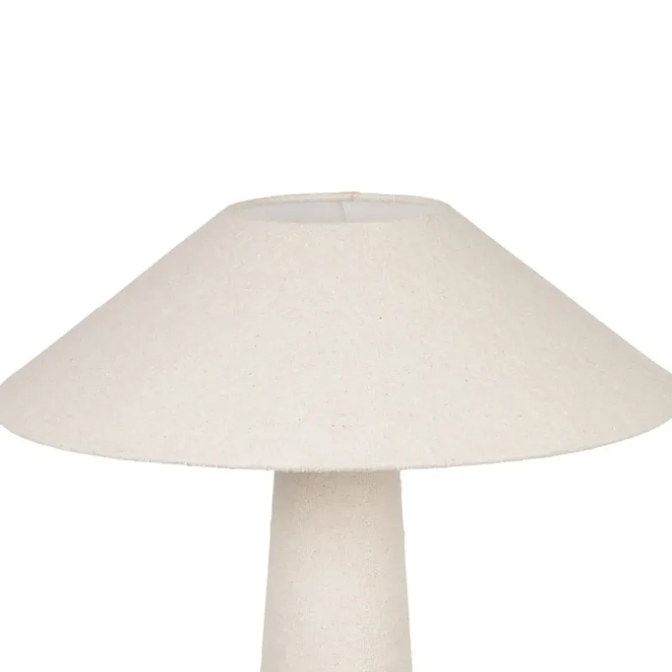 Fabrique de Styles Lampadaires*Lampadaire en fer et coton h120cm - Calypsa