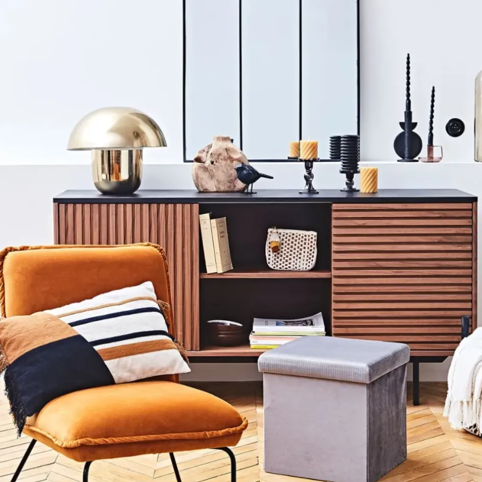 Fabrique de Styles Lampes À Poser*Lampe champignon en fer d35cm - Champart