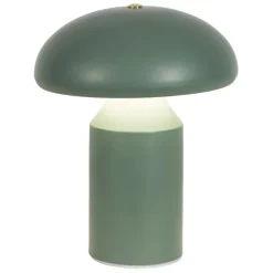 Fabrique de Styles Lampes À Poser*Lampe champignon tactile en fer vert h23cm - Arty