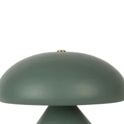 Fabrique de Styles Lampes À Poser*Lampe champignon tactile en fer vert h23cm - Arty