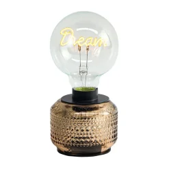 Fabrique de Styles Lampes À Poser*Lampe Dream en verre à piles h17cm - Vaness
