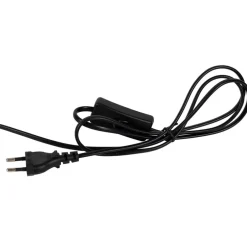 Fabrique de Styles Lampes À Poser*Lampe en bois d'hévéa et coton naturel et h24cm - Filen