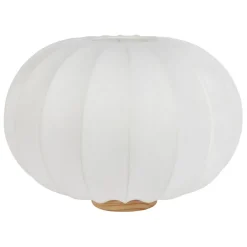 Fabrique de Styles Lampes À Poser*Lampe en coton écru d40xh28.5cm - Aurore