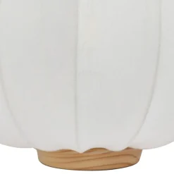 Fabrique de Styles Lampes À Poser*Lampe en coton écru d40xh28.5cm - Aurore