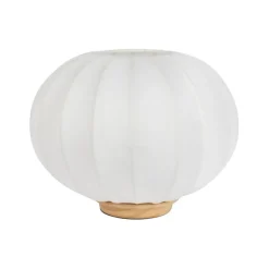 Fabrique de Styles Lampes À Poser*Lampe en coton écru d31xh24cm - Aurore