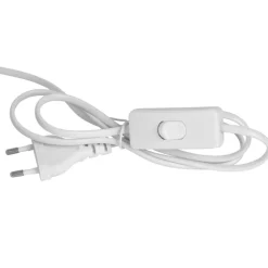 Fabrique de Styles Lampes À Poser*Lampe en coton écru d31xh24cm - Aurore