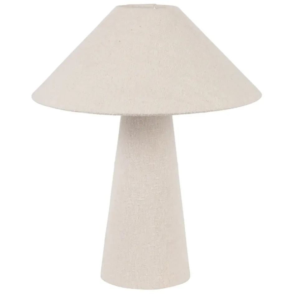 Fabrique de Styles Lampes À Poser*Lampe en coton et fer h46cm - Calypsa