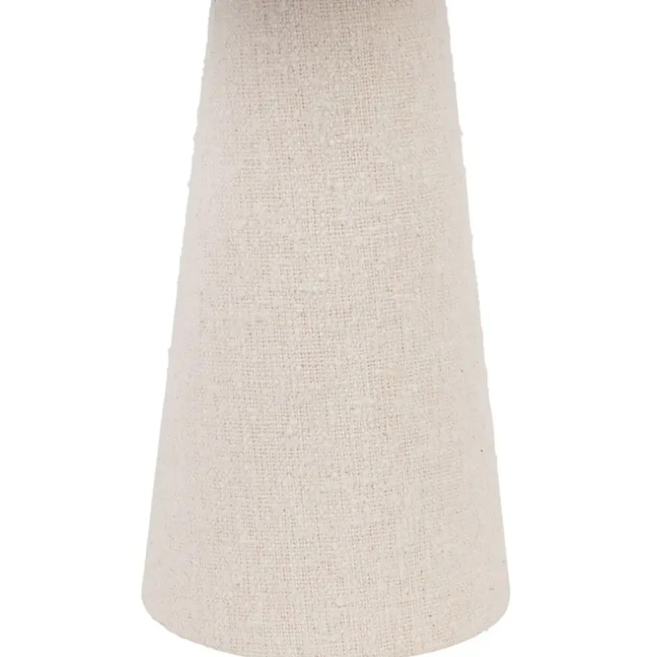 Fabrique de Styles Lampes À Poser*Lampe en coton et fer h46cm - Calypsa