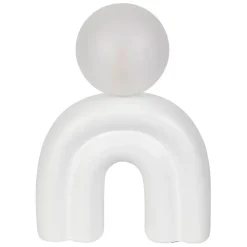 Fabrique de Styles Lampes À Poser*Lampe en céramique et coton h32cm - Organic