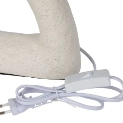 Fabrique de Styles Lampes À Poser*Lampe en céramique et coton h38cm - Organic