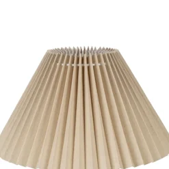 Fabrique de Styles Lampes À Poser*Lampe en céramique et lin écru h40cm - Greeka