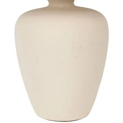 Fabrique de Styles Lampes À Poser*Lampe en céramique et lin écru h40cm - Greeka