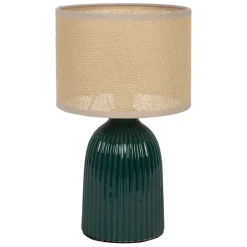 Fabrique de Styles Lampes À Poser*Lampe en céramique émeraude h28cm - Essencia