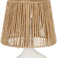 Fabrique de Styles Lampes À Poser*Lampe en dolomite écru h38cm - Greeka