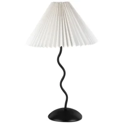 Fabrique de Styles Lampes À Poser*Lampe en fer noir et blanc h50cm - Funky