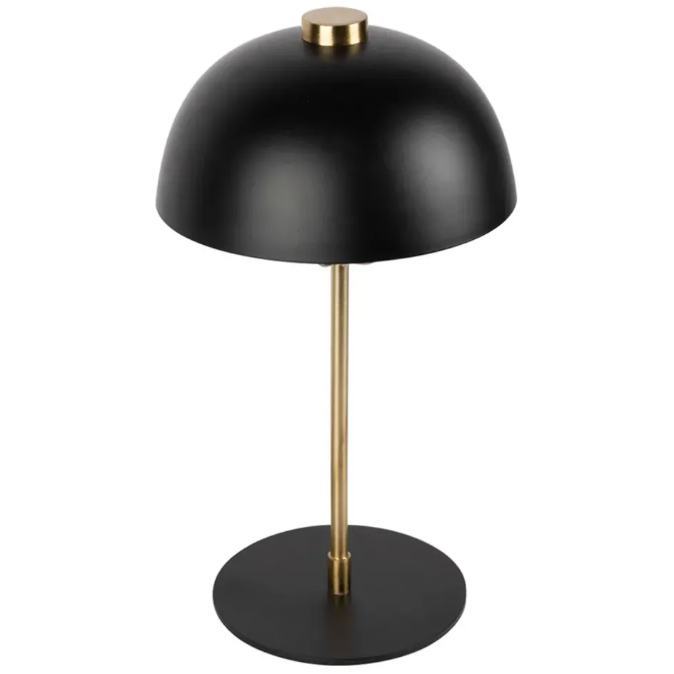 Fabrique de Styles Lampes À Poser*Lampe en fer noir et doré h42cm - Ardecor