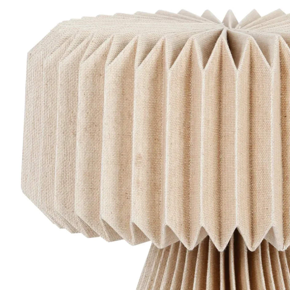Fabrique de Styles Lampes À Poser*Lampe en papier et coton recyclé d33xh33cm - Fontelo
