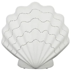 Fabrique de Styles Lampes À Poser*Lampe en porcelaine h21.5cm - Coquillage