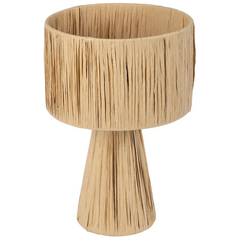 Fabrique de Styles Lampes À Poser*Lampe en raphia et fer h30cm - Organic